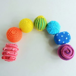 Montessori baby toys sensory play / Rainbow baby rattle autism sensory toys / Waldorf toys toddler activity fidget toys / Baby toys 6 months