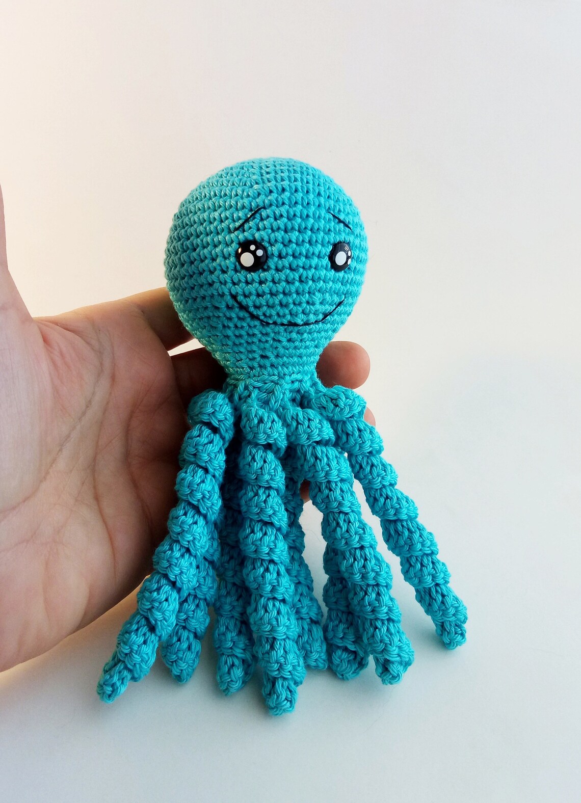 Crochet octopus toy first gift for premature babies cute Etsy