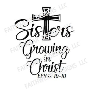 Sisters Growing In Christ 1