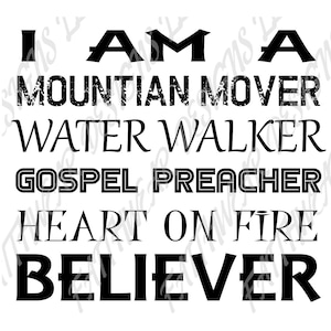 Mountain Mover SVG - EPS- JPG Digital File