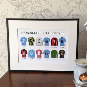 Manchester City Etsy