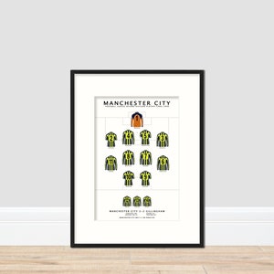 Manchester City - The Playoff 1999 A4 Print