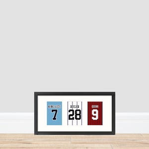 Manchester City - set of three 1990s Prints