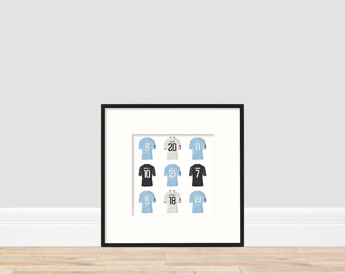 Manchester City Women 23/24 print