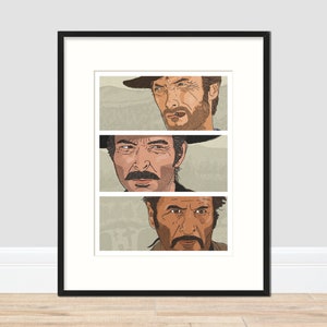 The Good, the Bad and the Ugly print