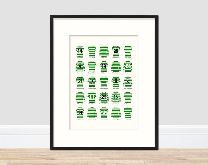 Celtic- Favourites A3 Print