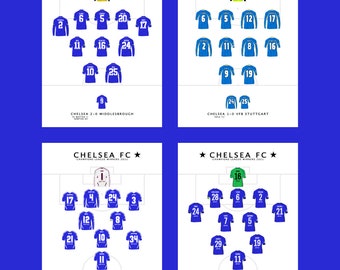 Chelsea - Choose 2 A3 Prints