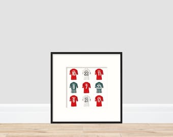 Manchester United Women 23/24 print