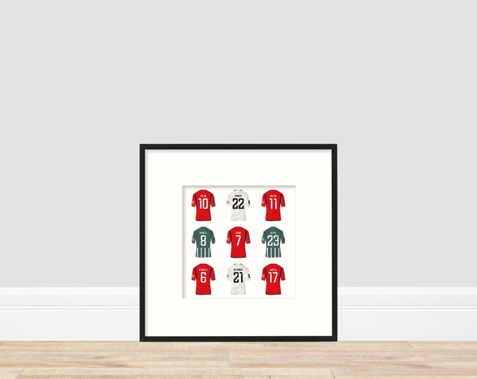 Manchester United Women 23/24 print