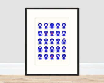 Rangers - Favourites A3 Print