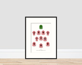 Sunderland - FA Cup Winners 1973 A4 Print