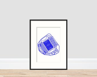 Chelsea - Stamford Bridge A4 Print