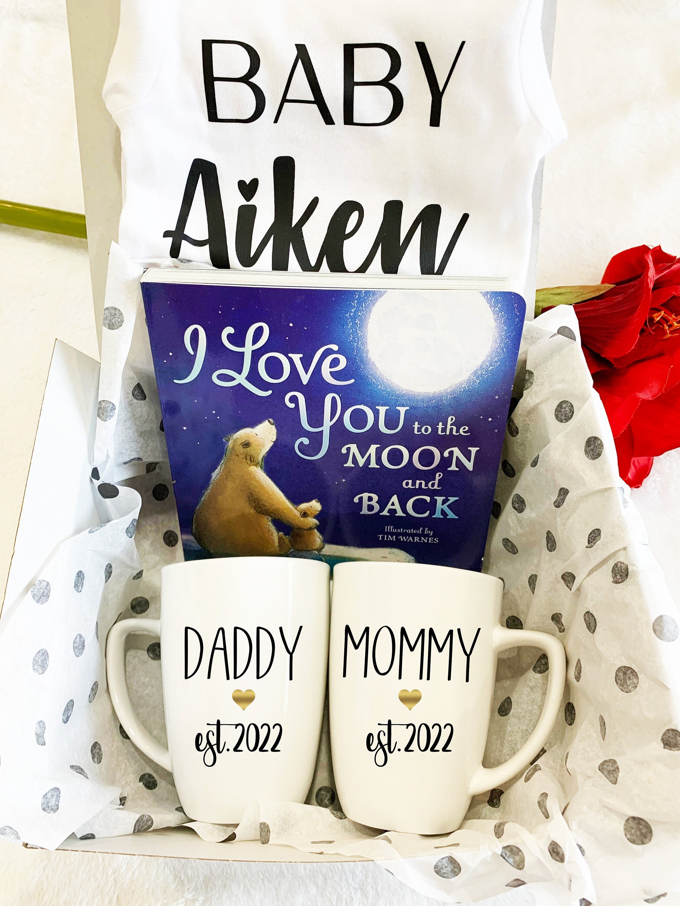 New Parents Gift Basket New Parents Gift Box New Parents Etsy