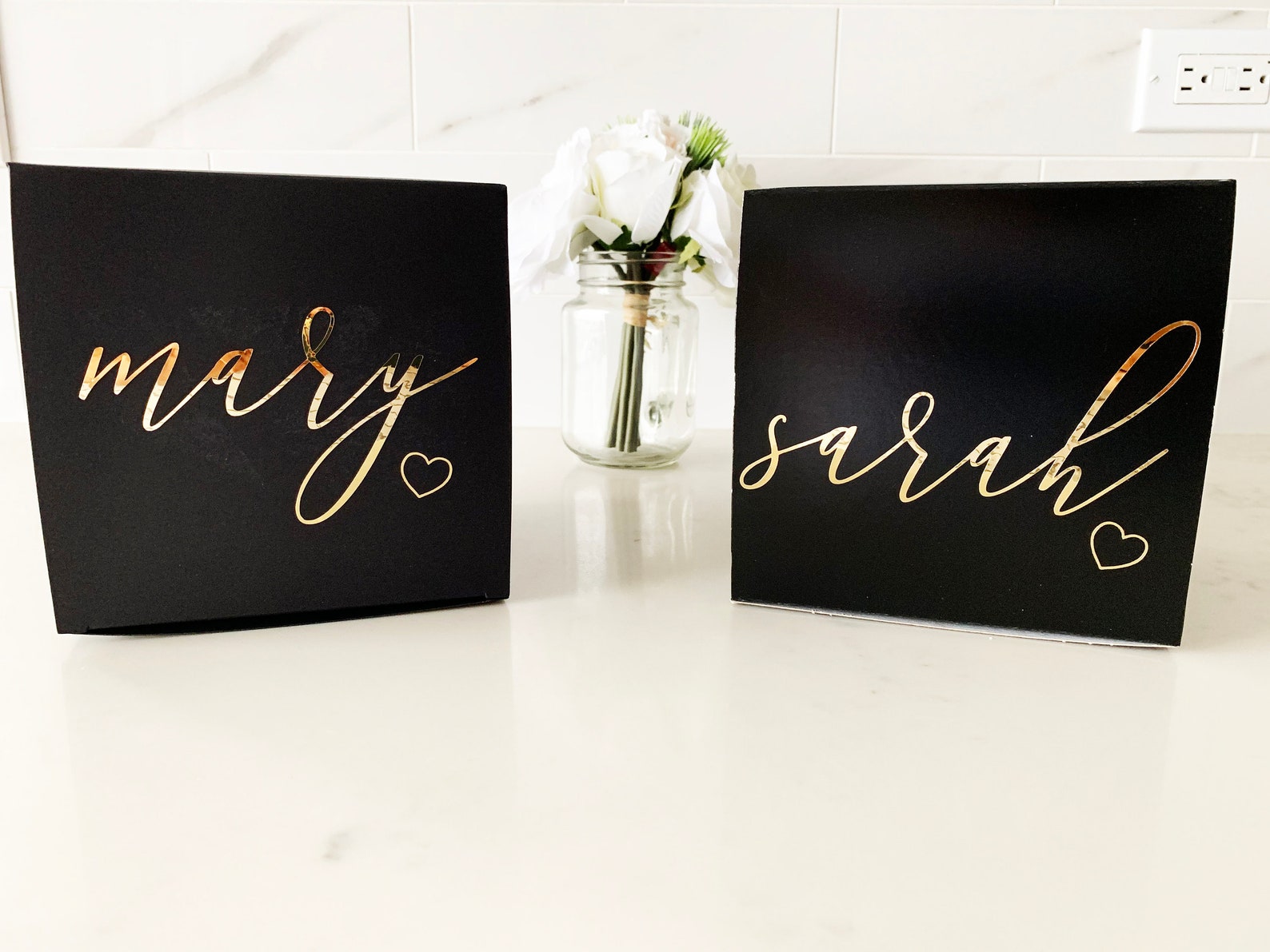 Bridesmaids Proposal Boxes, Black Bridesmaid Proposal Box