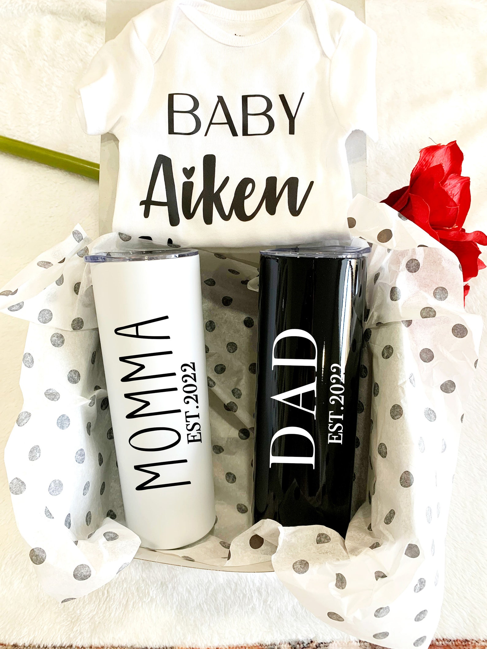 New Parent Gift Basket New Parent Gift Box New Parents Gift Etsy