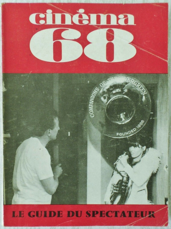 GUIDE DU SPECTATEUR Cinéma 68 n126  Revue de la Fédération Française des Ciné-clubs (F.F.C.C.)  Mai 1968 Bon état