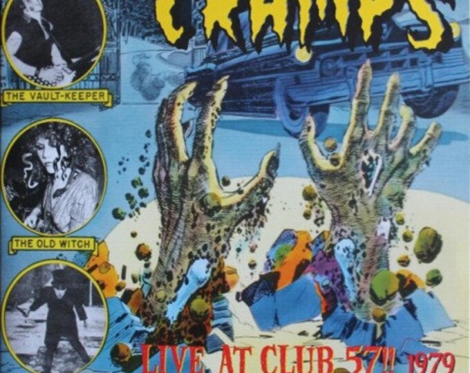 The Cramps - Live at Club 57-1979 plus 9 demos - LP dble Vinyl