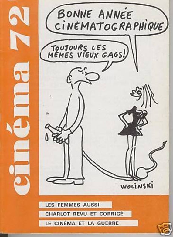 Revue Cinema 72- second hand- Bon état- numero 162 -