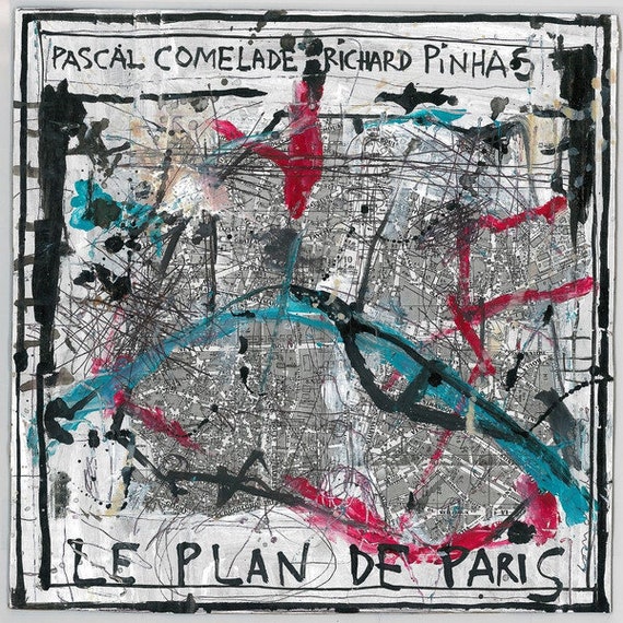 Pascal Comelade and Richard Pinhas- The map of Paris LP Limited edition- Staubgold