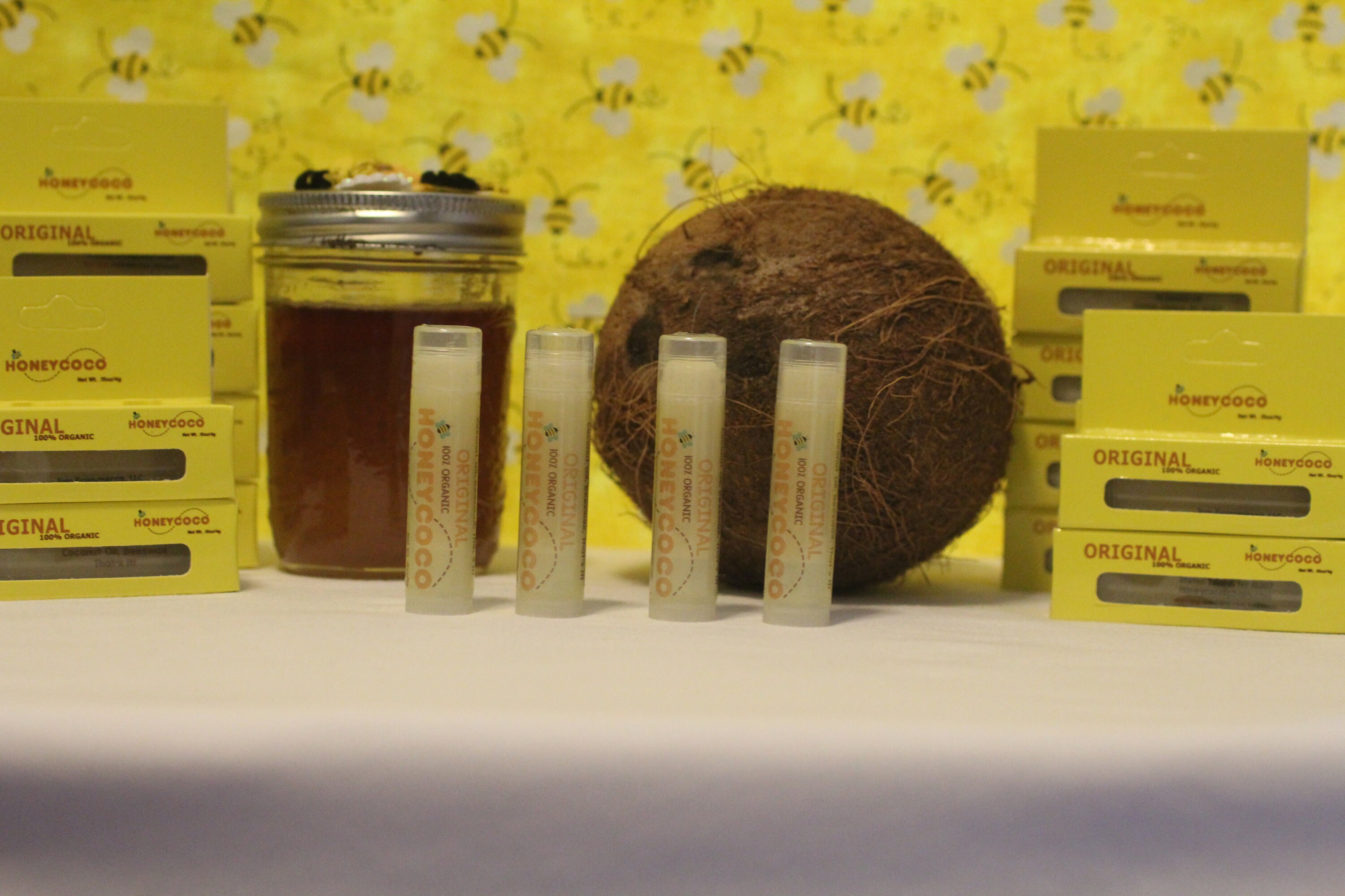 balsamo labial de coco