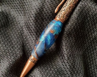 Flower Pinecone Handmade Ballpoint Pen