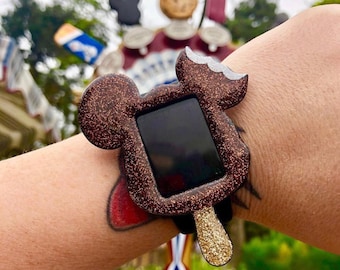 Mouse ice cream apple watch cover snack