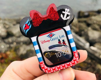 Nautical Mouse with bow Apple Watch Cover