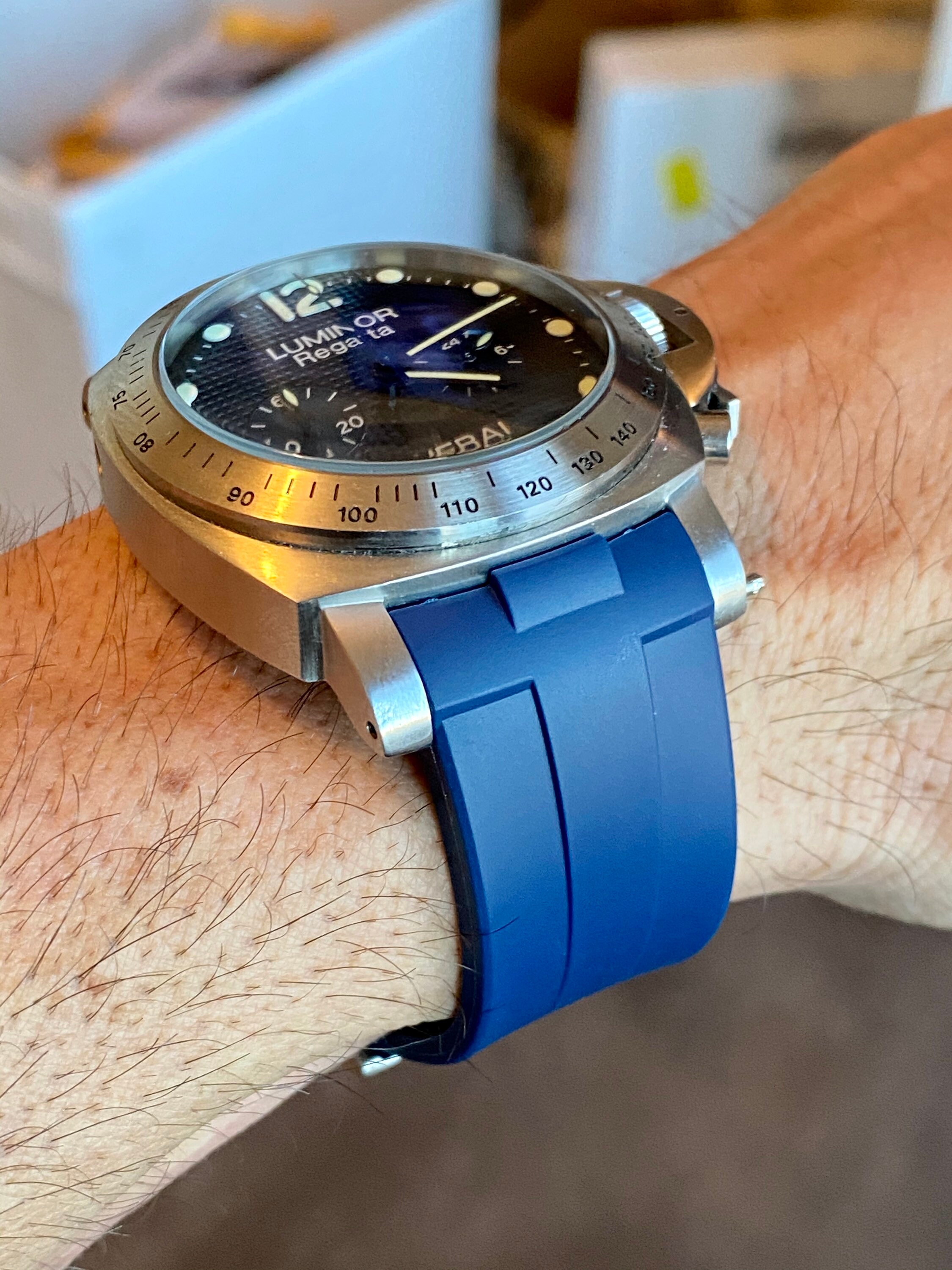 Cinturino shop caucciù panerai