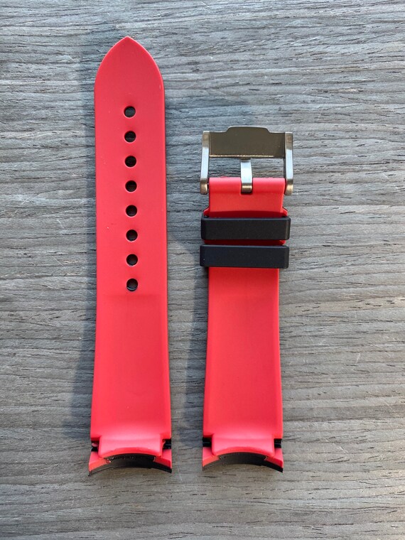 Vulcanised rubber watch strap new arrivals