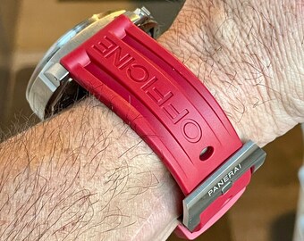panerai red strap