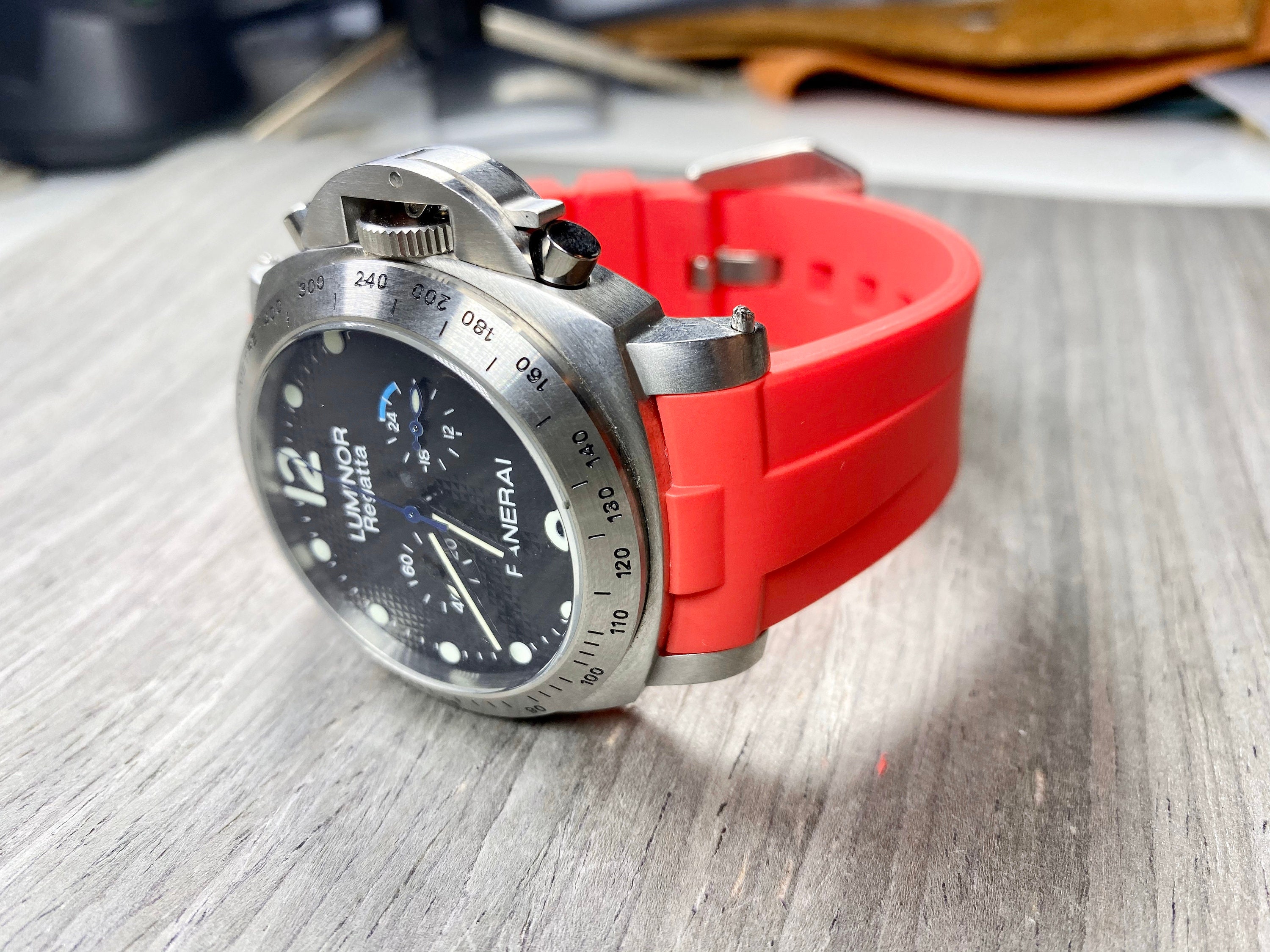 Cinturino shop caucciù panerai