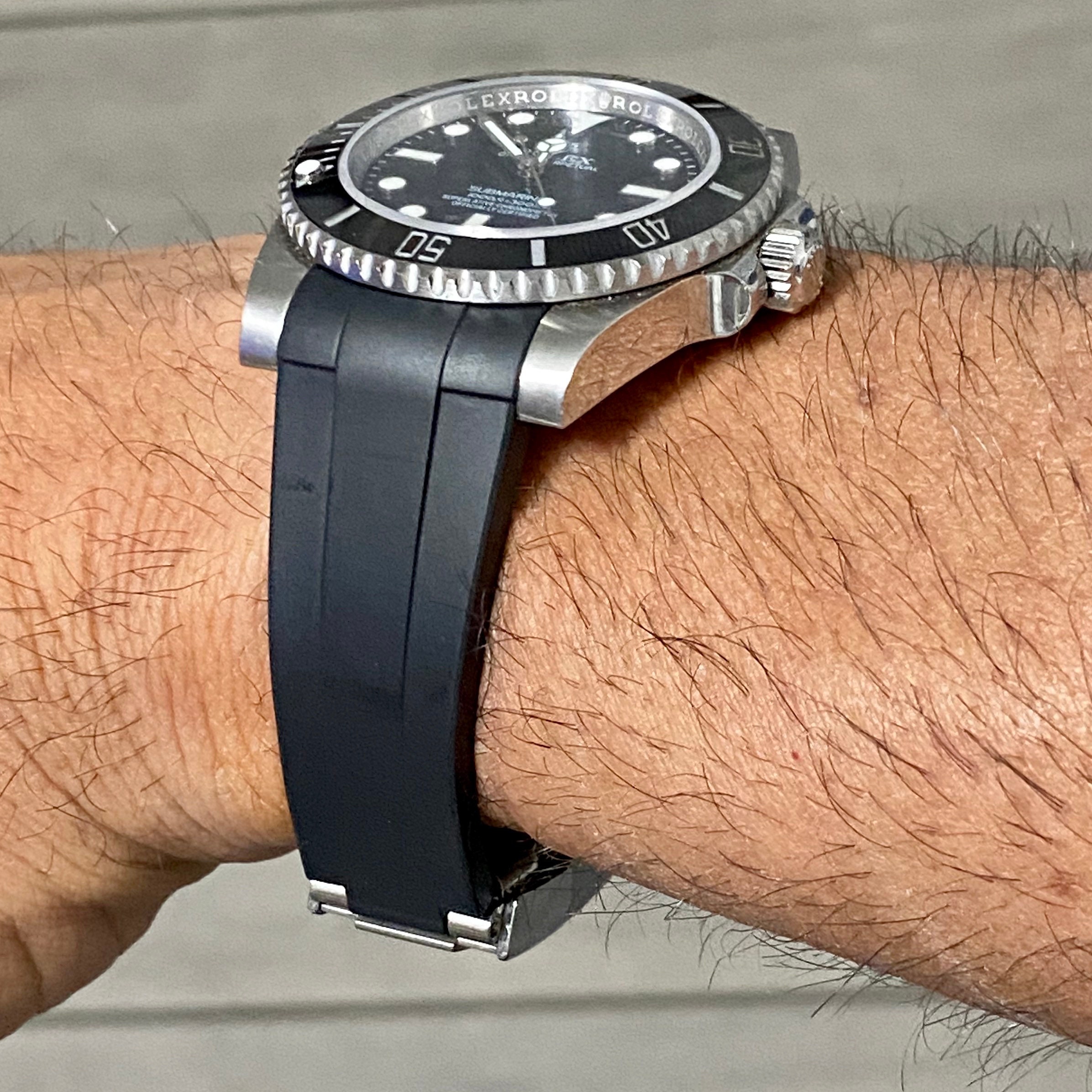 best rolex rubber strap