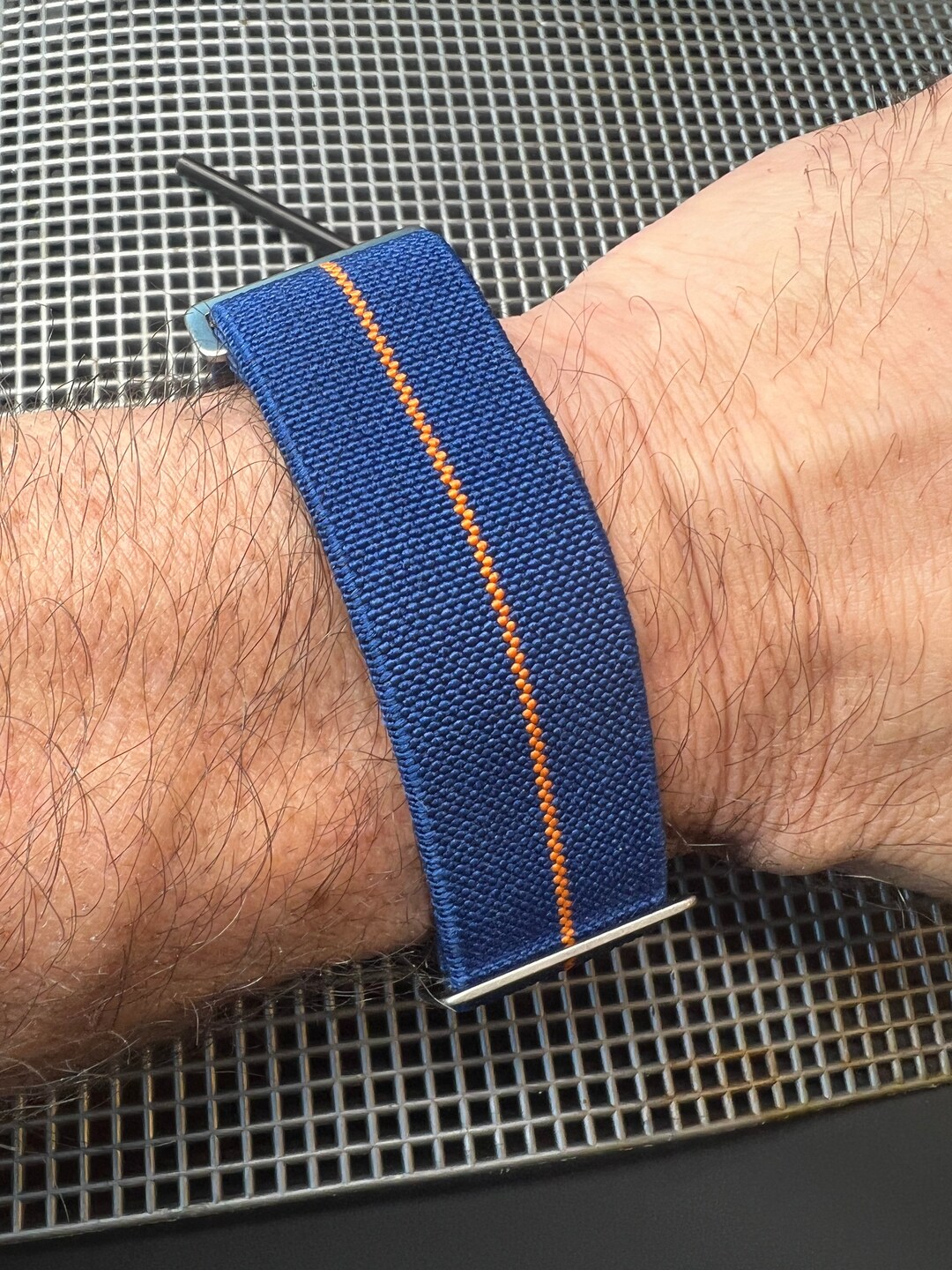 DNC Military Parachute Hook and Buckle Strap BLUE/ORANGE Etsy Australia