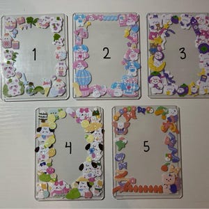 Kpop Photocard Cute Decorated Toploaders