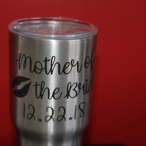 Mother of the Bride/ Groom Tumbler