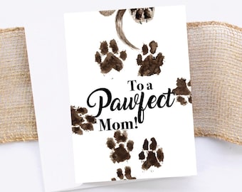 Mother's Day card for Dog Moms | Dog Mom Cards | Dog Mother's Day |