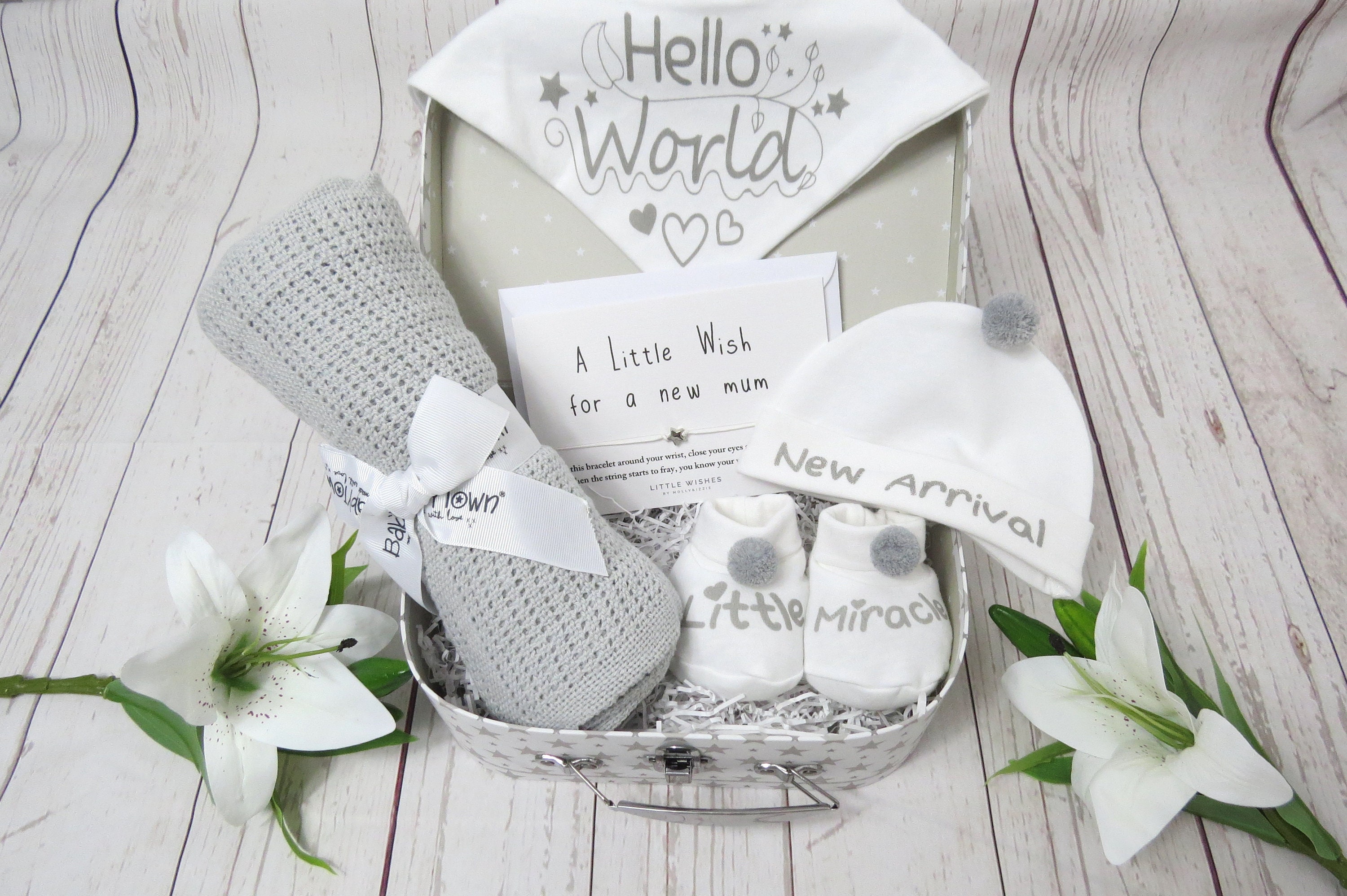 Baby gift New baby gift set Baby gift box Unisex baby gift Etsy