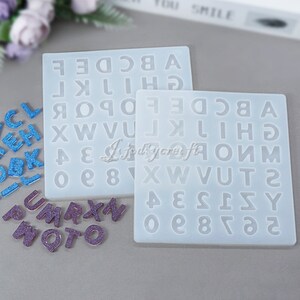 Arabic Alphabet & Numbers - Silicone Mold 2-Pc. Set –