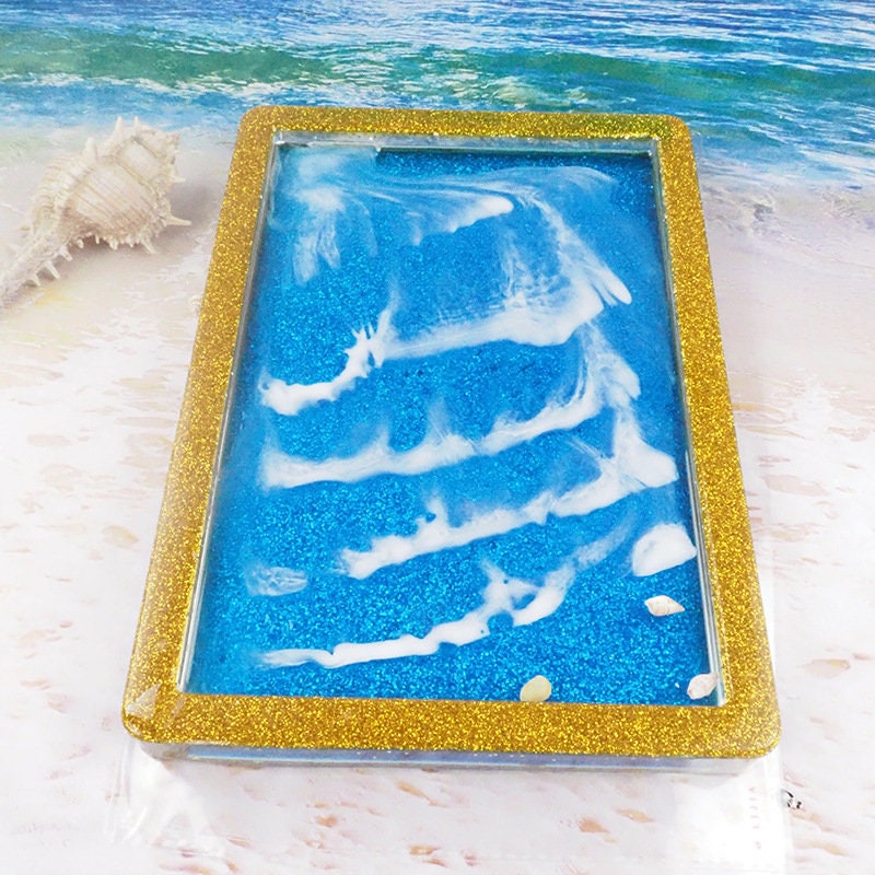 Large Rectangular Tray Moldrectangle Plate Silicone Etsy