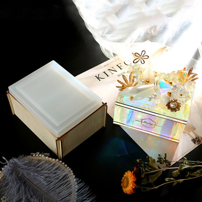 Tissue Box Resin MoldTissue Box Concrete MoldSucculent Etsy