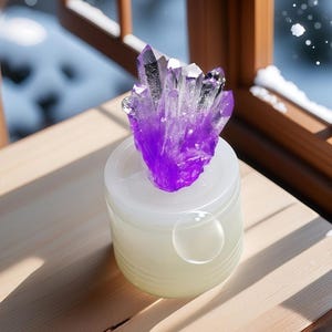 Beautiful Cluster Silicone Mold-Crystal Cluster Resin Mold-Crystal Icicle Mold-Natural Crystal Mold-Crystal Stone Mold-Epoxy Resin Art Mold