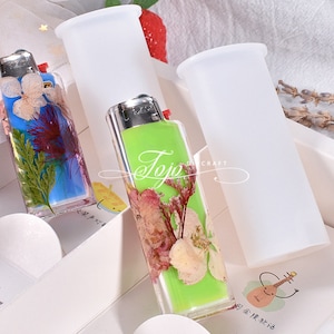 3 Sizes Lighter Case Resin Mold-Lighter Sleeve Silicone Mold-Lighter Cover Mold-Cigarette Lighter Protective Cover Mold-Epoxy Resin Art Mold