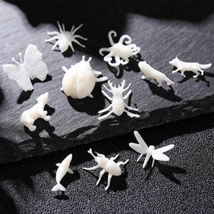 15 Styles Animal Filler Model-Octopus Model For Silicone Mold-Manta Ray Filling Materials for Epoxy Resin Mold-DIY Micro Landscape Decor