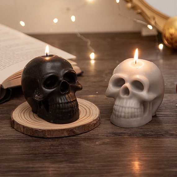 Skull online candle mold