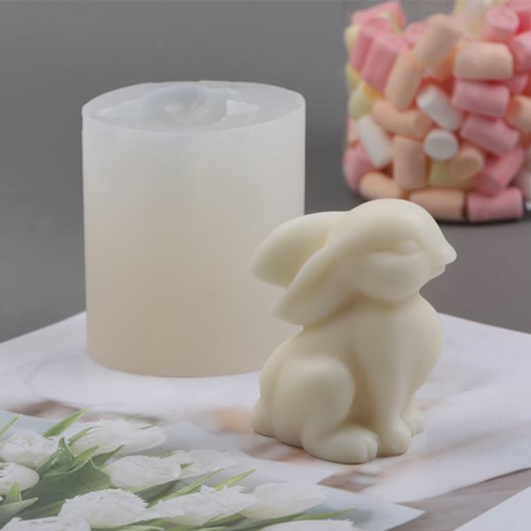 Moule de bougie de pâques en Silicone 3D lapin, Simulation d'animaux, moule  de savon en Silicone, moule de cire en plâtre, moule en Silicone pour la  fabrication de savon - AliExpress