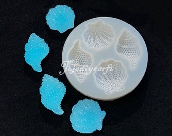 Shiny Shell Conch Silicone Mold-Shell Conch Resin Mold-Gummy Candy Seashell Mold-Ocean Theme Mold-Jewelry Making Mold-Epoxy Resin Art Mold