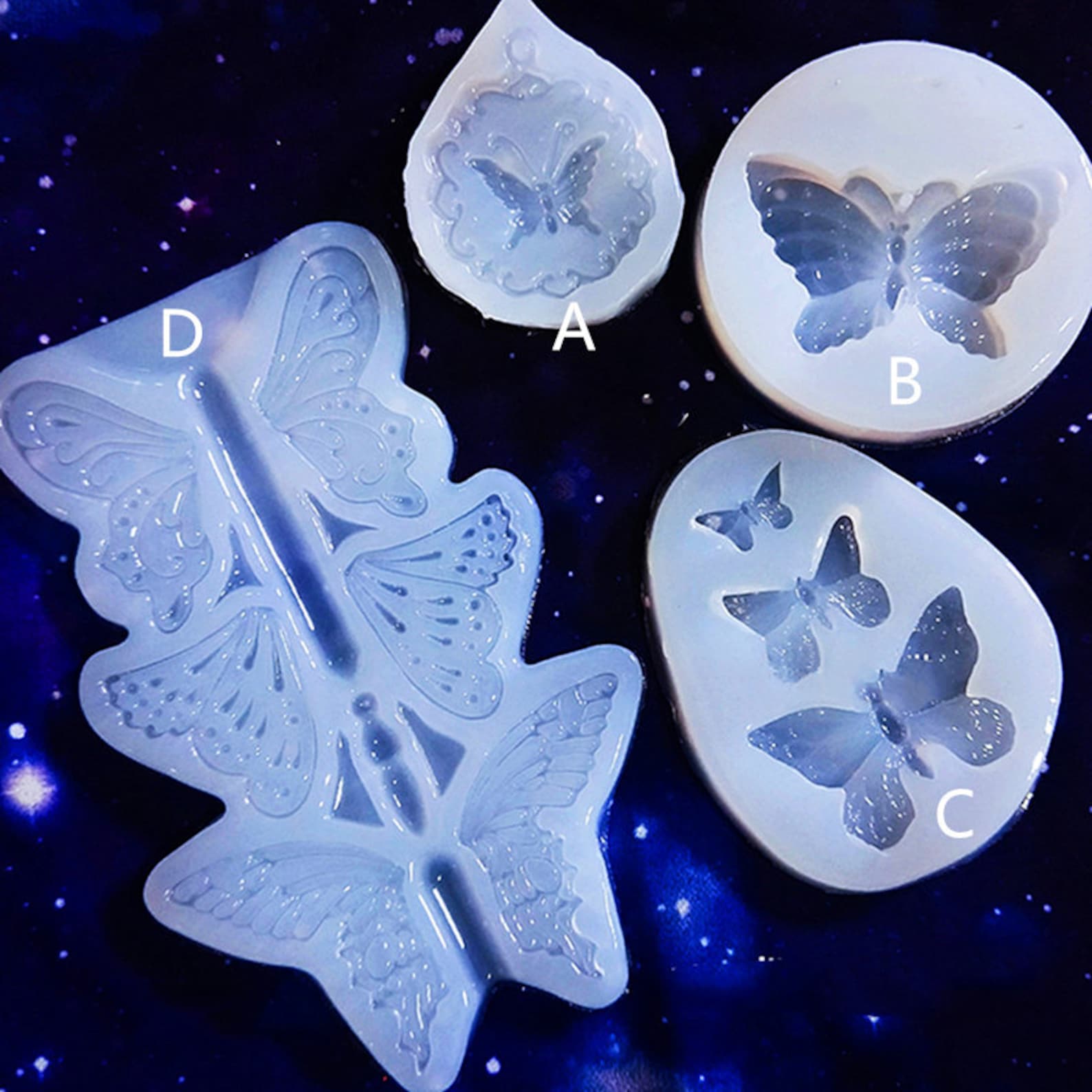 Butterfly Silicone Moldbutterfly Resin Moldinsect Butterfly Etsy UK