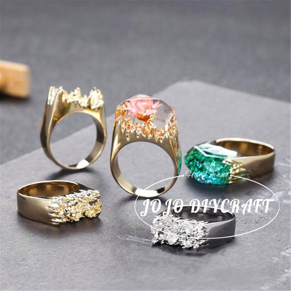 Ring Resin MoldsDIY Wood Resin Ring MoldDried flower Resin Etsy