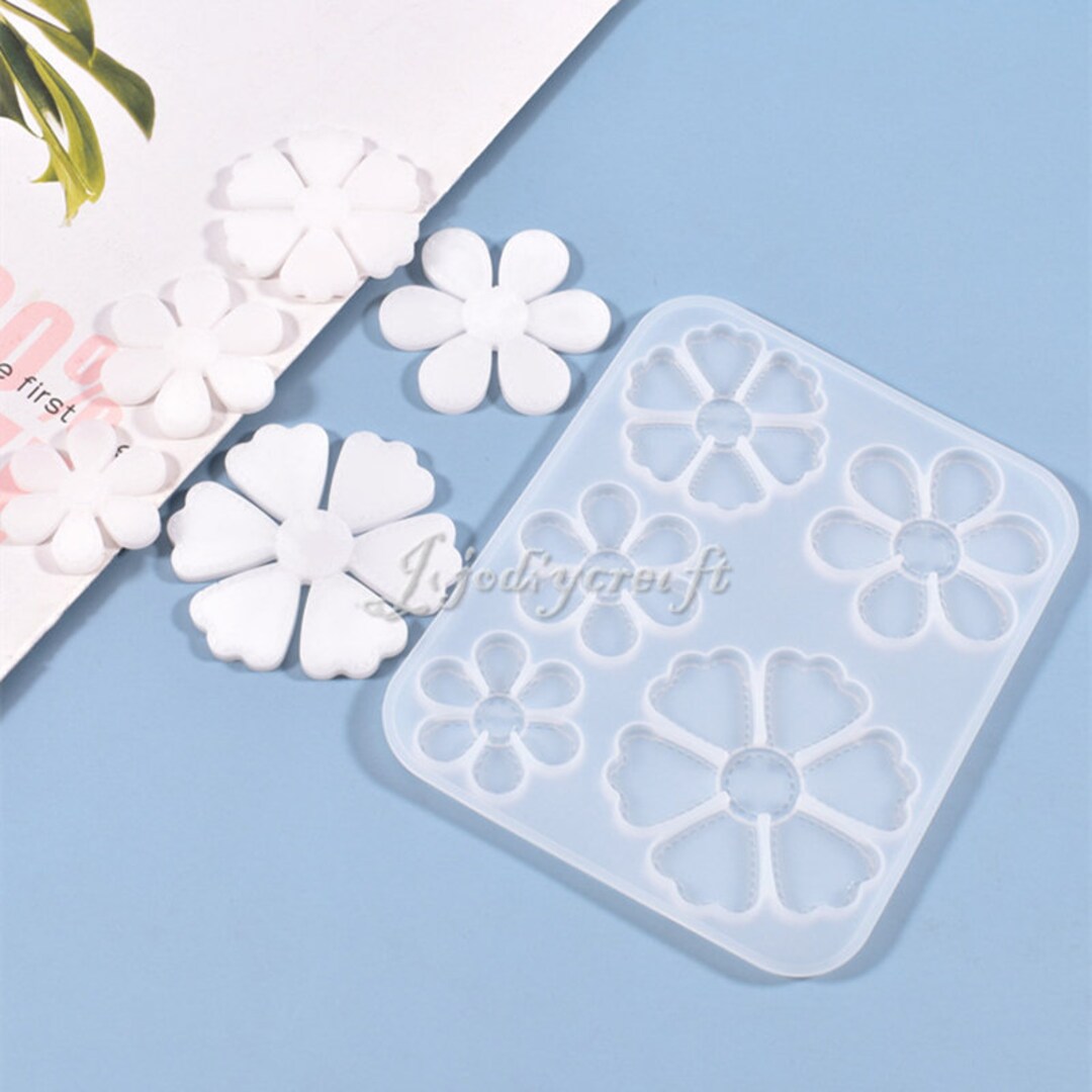 Flower Silicone Moldflower Petals Resin Moldflower Petal Earrings