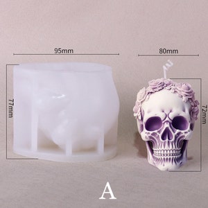 3D Skull Silicone Mold Candle Mold Candle Making DIY Soap Wax Casting Molds Fbc8a457 Dec5 451a Bcbf 266fc1643b8c.327e97065c0183c53bf4ff9ee24f9955